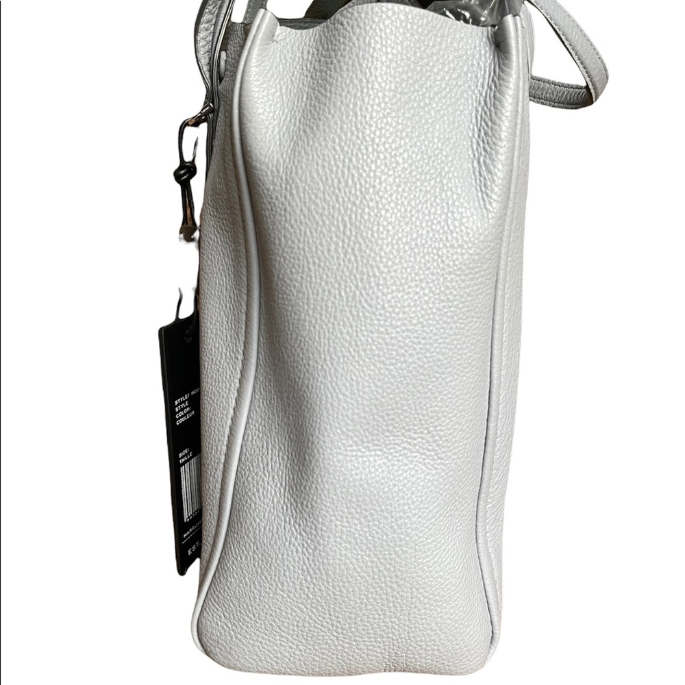 ***SOLD*** Marc Jacobs | Grey Pebble Leather The Tag Tote  27 - Picture 3 of 16